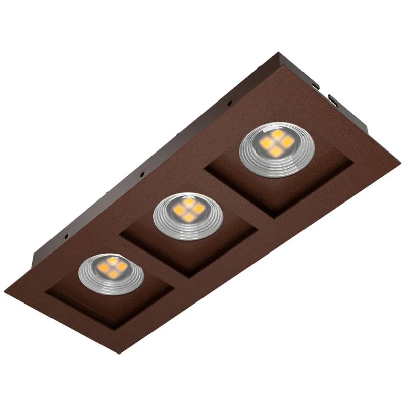 Spot de embutir par20 3 luzes e-27 mrm - mrm ORLUCE