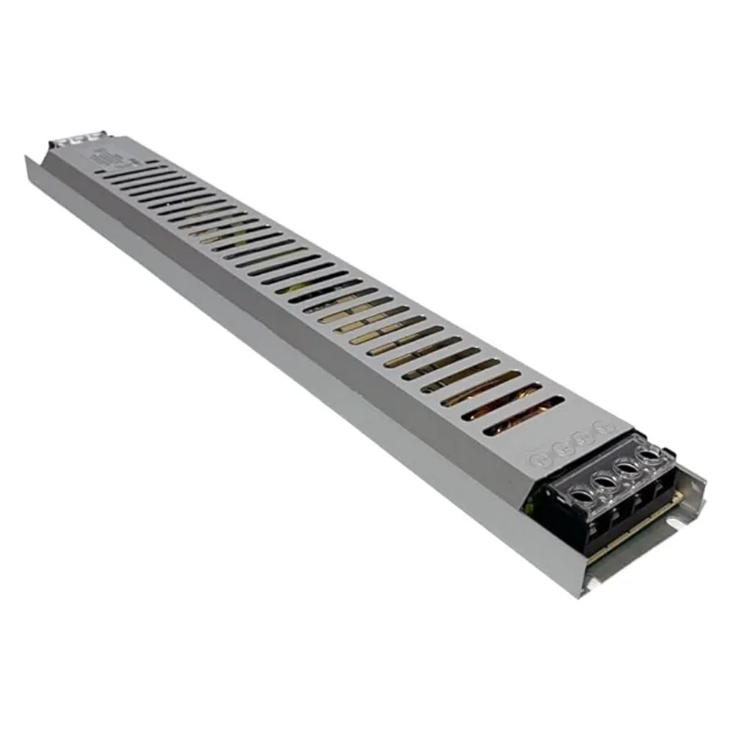 Driver para Fita LED Slim Saída 12V Entrada Bivolt Luminatti Driver para Fita LED Slim 33A 400W Saída 12V Entrada 127/220V - Luminatti