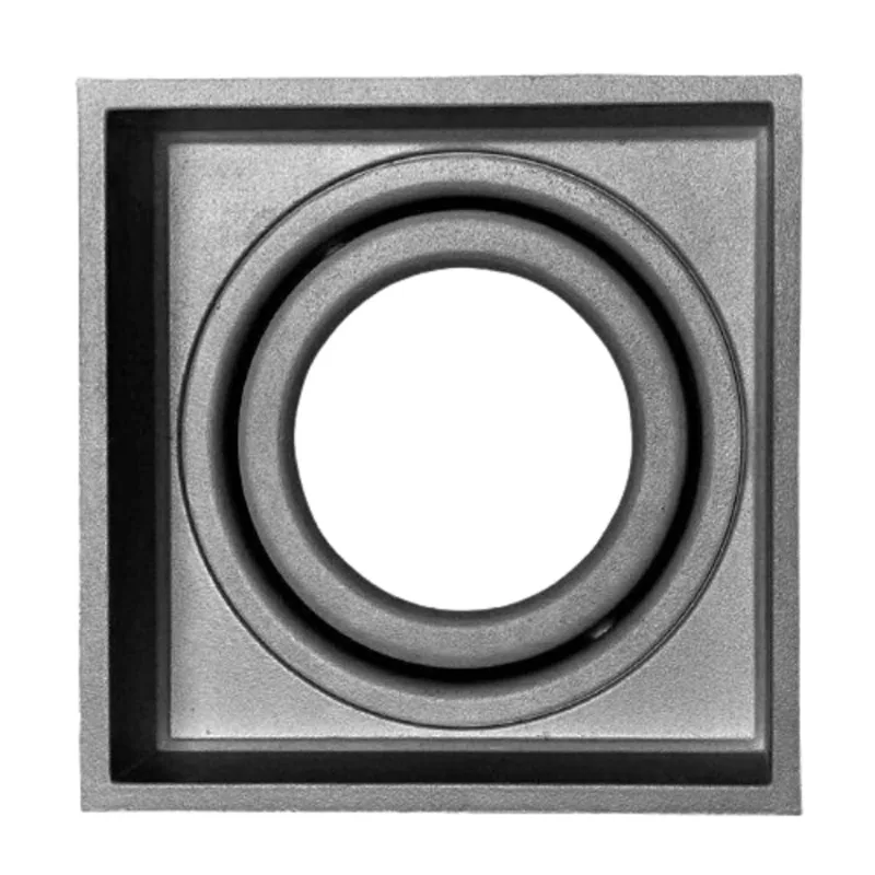 Spot para Lâmpada Hub Embutir Mr16 1xGU10 Preto Luminatti - Luminatti