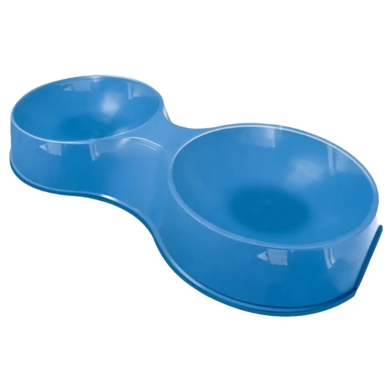 Comedouro p/ Gato Pop Furacão Pet Duplo 190ml