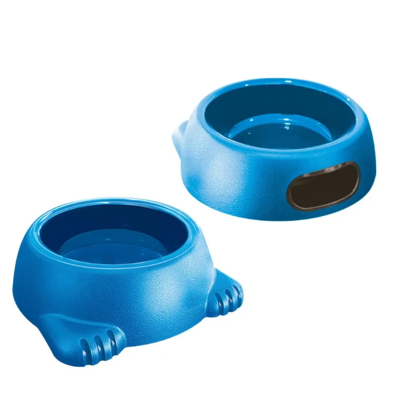 Comedouro Glamour P/caes e Gatos N2-500ml Azul