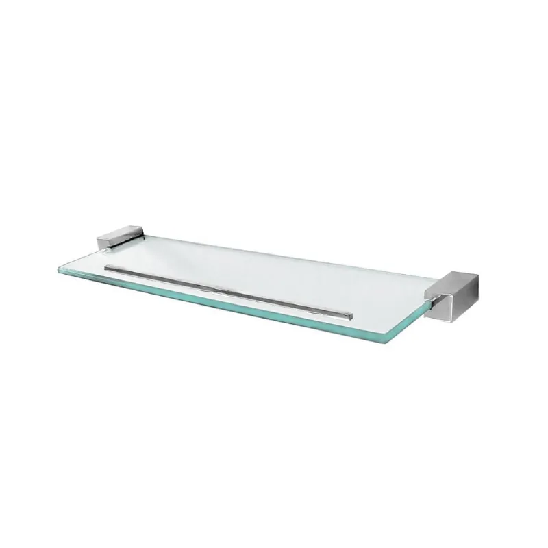 Porta Shampoo Reto Em Vidro Exclusive 706Exa Grego Metal