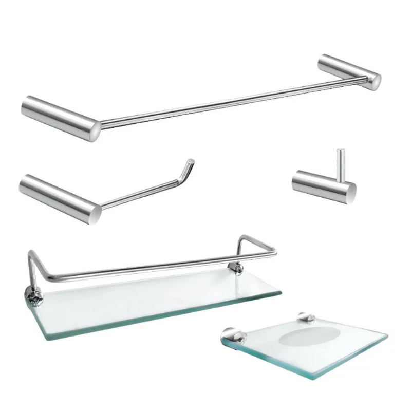 Kit Acessórios Para Banheiro 5 Peças Luxo Slim 502Ls Grego