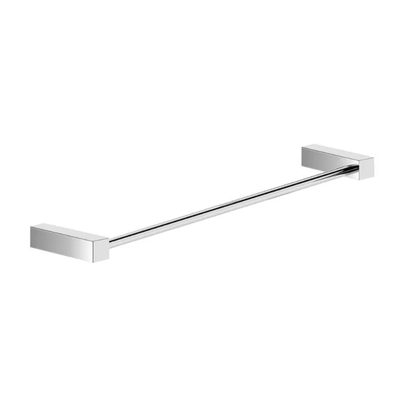Toalheiro Duplo Para Banheiro Alto Brilho Troia Grego Metal 40cm