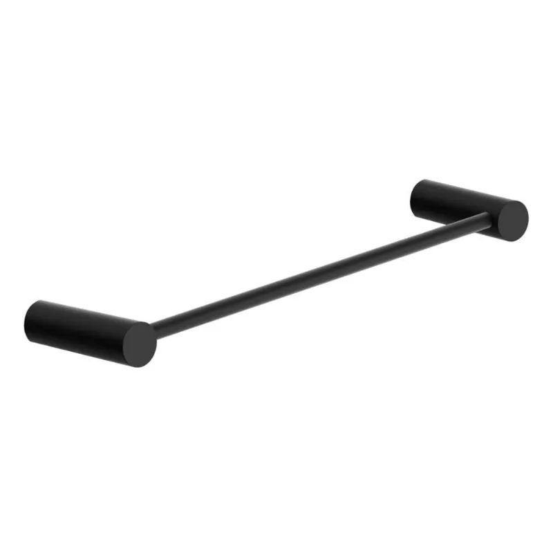Porta Toalha Toalheiro De Rosto Para Banheiro Preto Fosco Orion 30cm