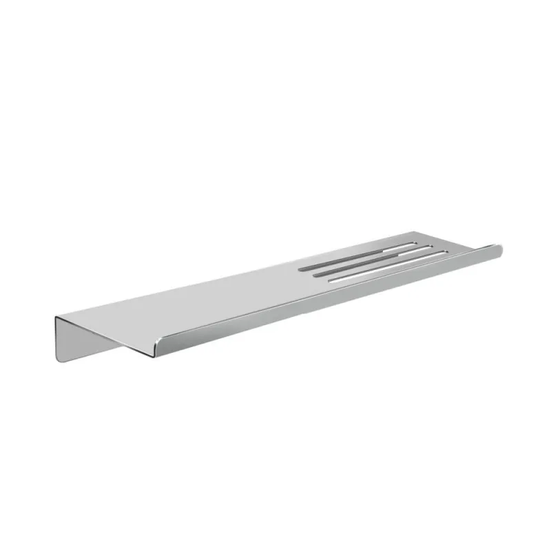 Prateleira Suporte Reto Para Banheiro Escovado Grega Aço Inox 30cm - OUTRAS - Ferramentas