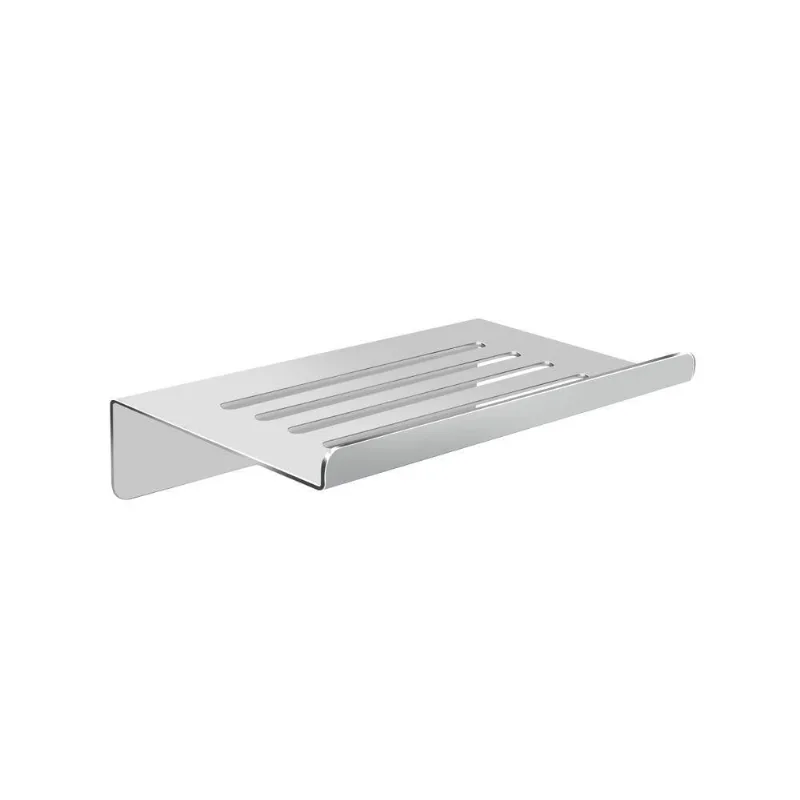 Saboneteira Para Banheiro Alto Brilho Grega Aço Inox 14cm