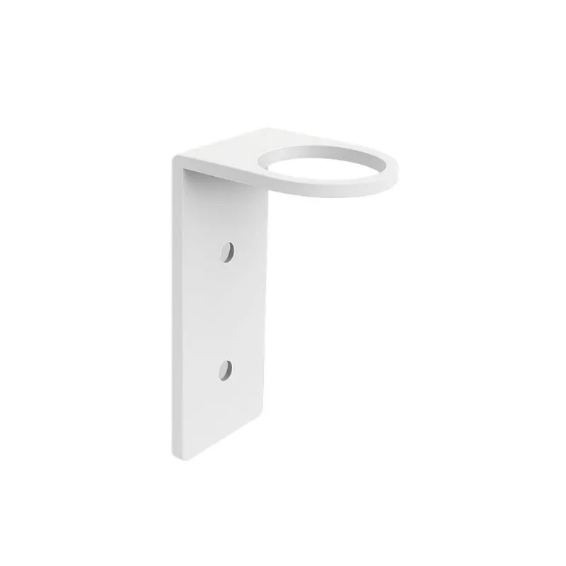Suporte Frasco Shampoo Para Banheiro Branco Agata Grego Metal