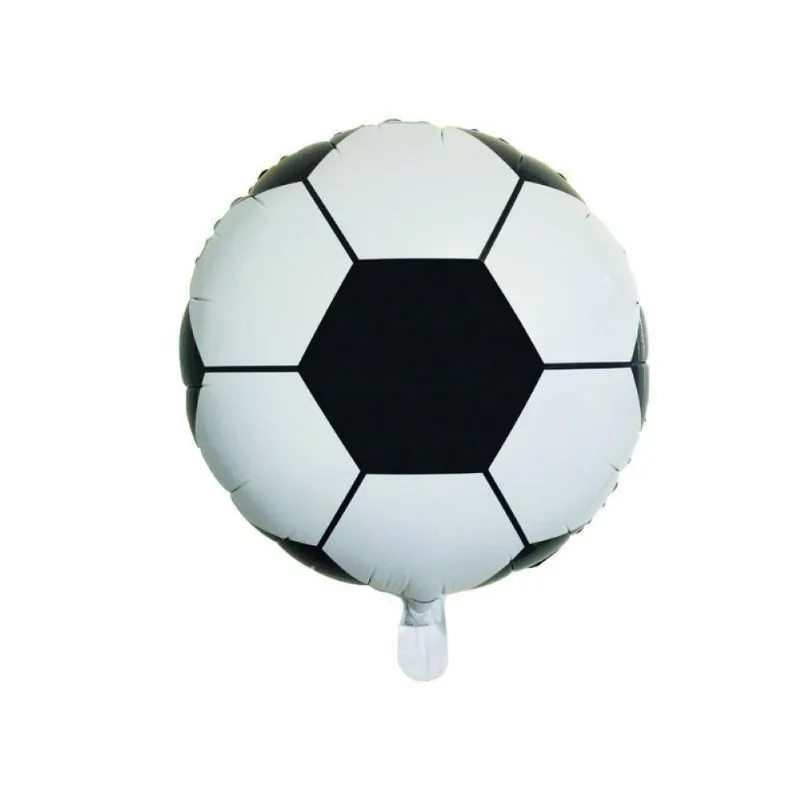Balão Metalizado Futebol 18cm