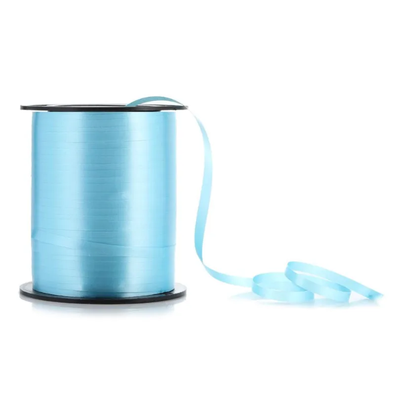 Fitilho 5mm x 200m Para Amarrar E Decorar Azul Bebê Silver Festas
