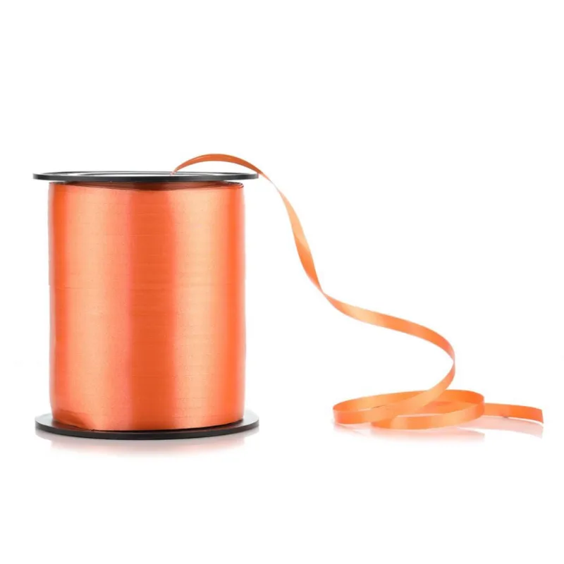 Fitilho 5mm x 200m Para Amarrar E Decorar Laranja Silver Festas