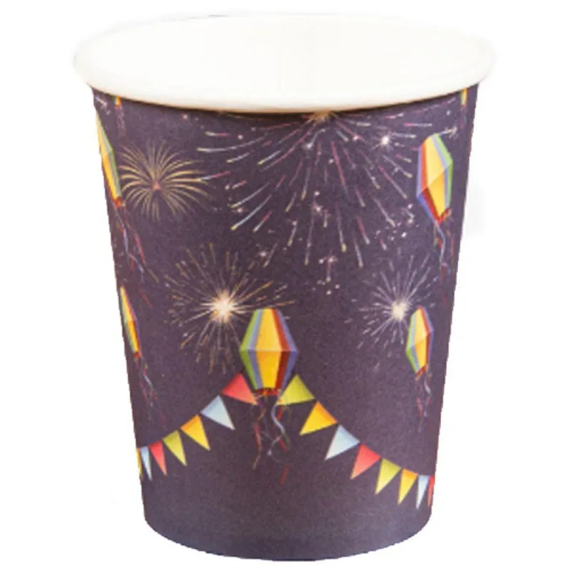 Copo De Papel 270ml Noite Junina - 10 Un