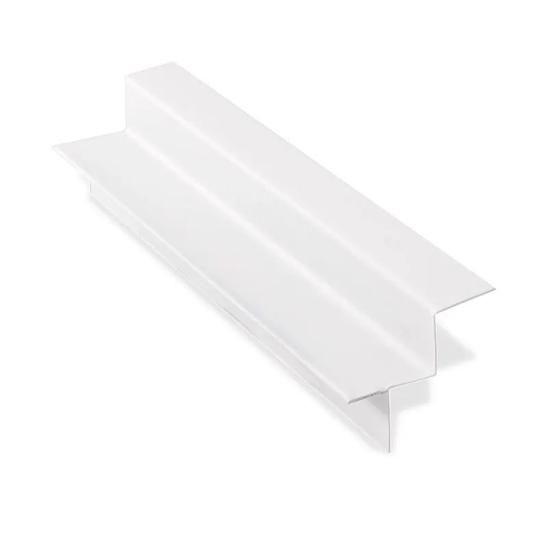 Tabica Lisa Aço Galvanizado Branca 48mm 3m Multiperfil Tabica Lisa de Aço Branca 160un Multiperfil