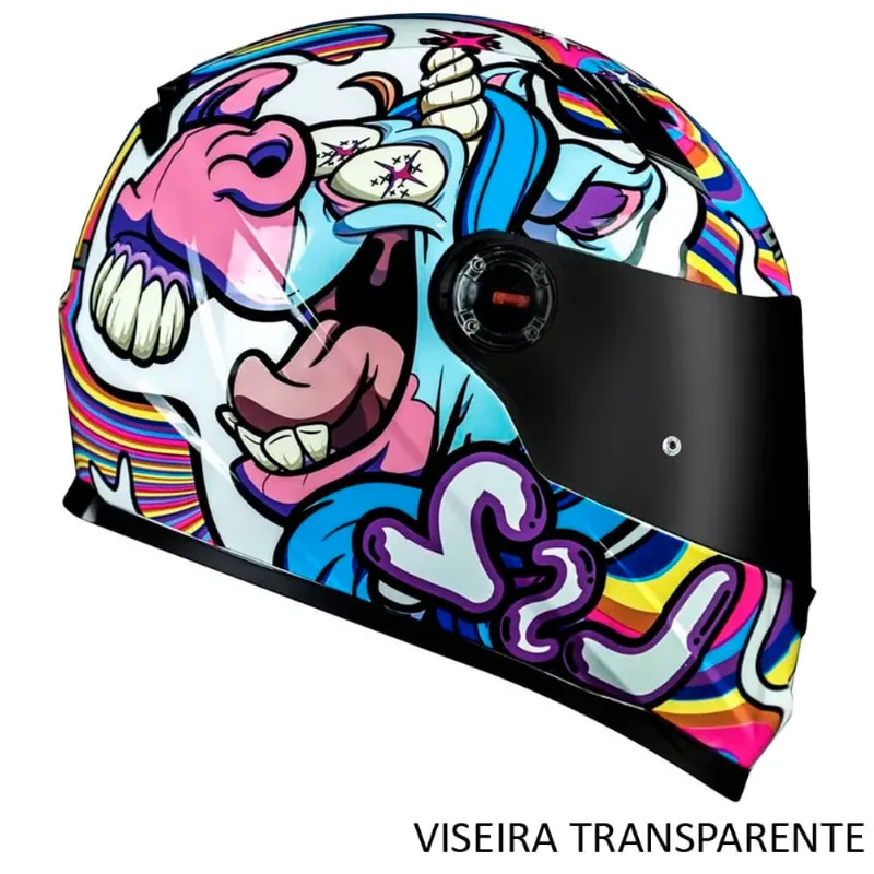 Capacete LS2 FF358 Bubble White M 58 (MP)