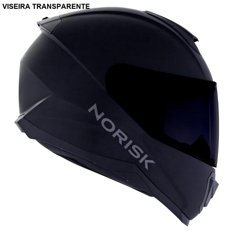 Capacete Norisk Razor Solid Matte Black 60 (MP)