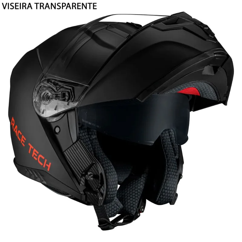Capacete Race Tech Signal Monocolor Matte Black 60 (MP)