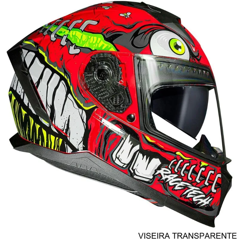 Capacete Race Tech Volt Croc Vermelho 58 (MP)