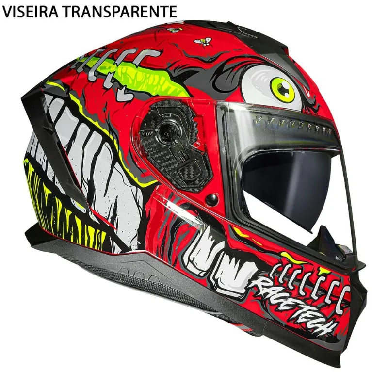 Capacete Race Tech Volt Croc Red 60 (MP)