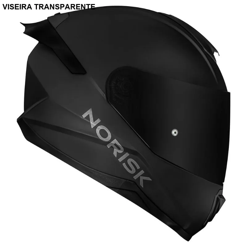 Capacete Norisk Razor Solid Edition Matte Black 60 (MP)