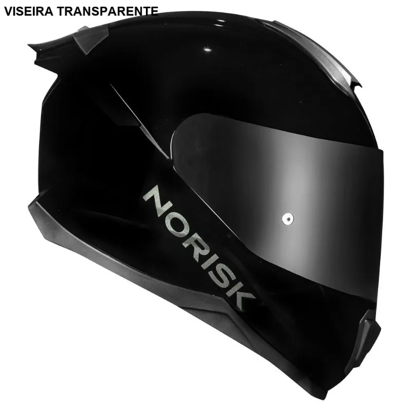 Capacete Norisk Razor Solid Edition Black 62 (MP)