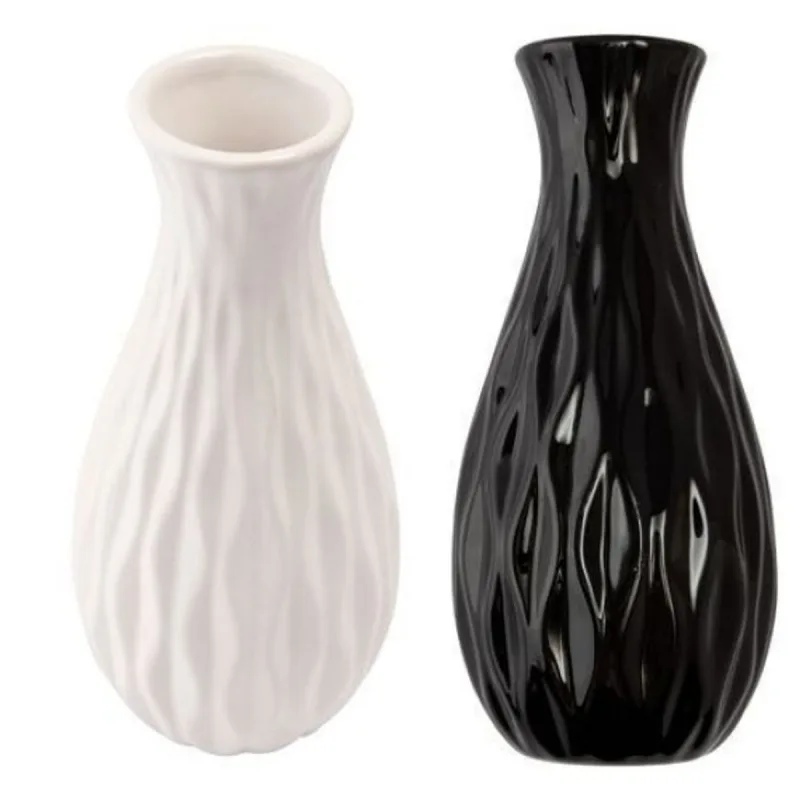 Vaso Moment Decorativo Cerâmica 18cm x 4,5cm - Moment
