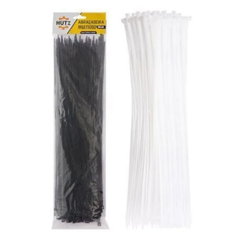 Abraçadeira De Nylon 40cm C/ 100 Peças - Hutz Hutz (clink)