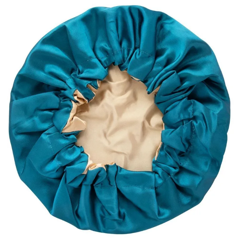 Touca Para Dormir Cetim Dupla Face Anti Frizz Toque De Seda