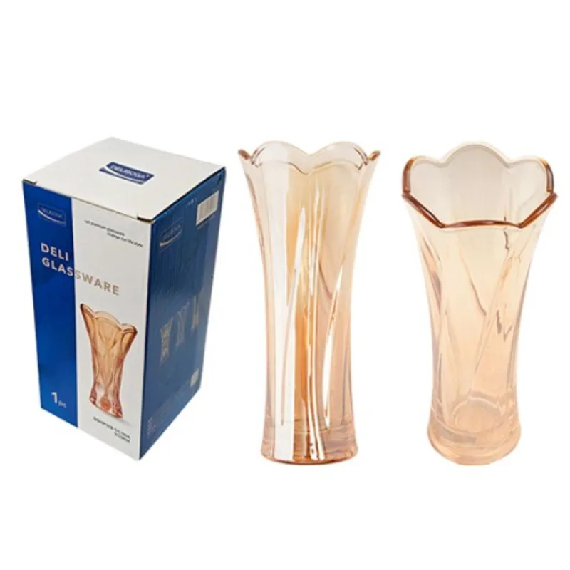 Vaso Moment Glassware Ambar Vidro 19cm - Moment