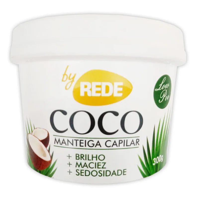 Manteiga Capilar By Rede Óleo De Coco 300g