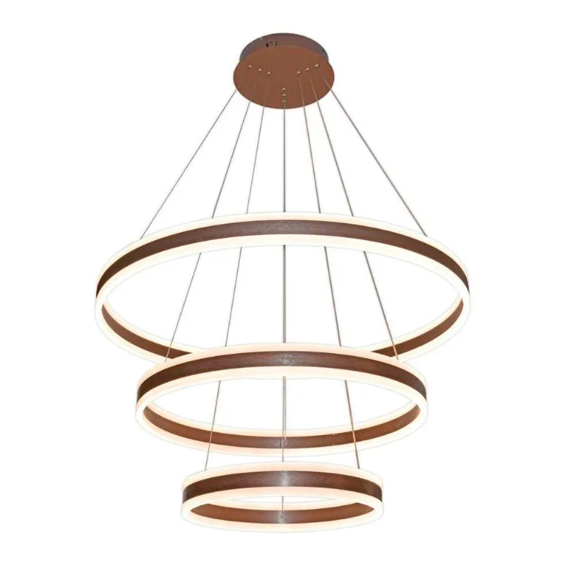 Lustre Pendente Sindora Dcd03003 Marrom Led Bivolt - SINDORA