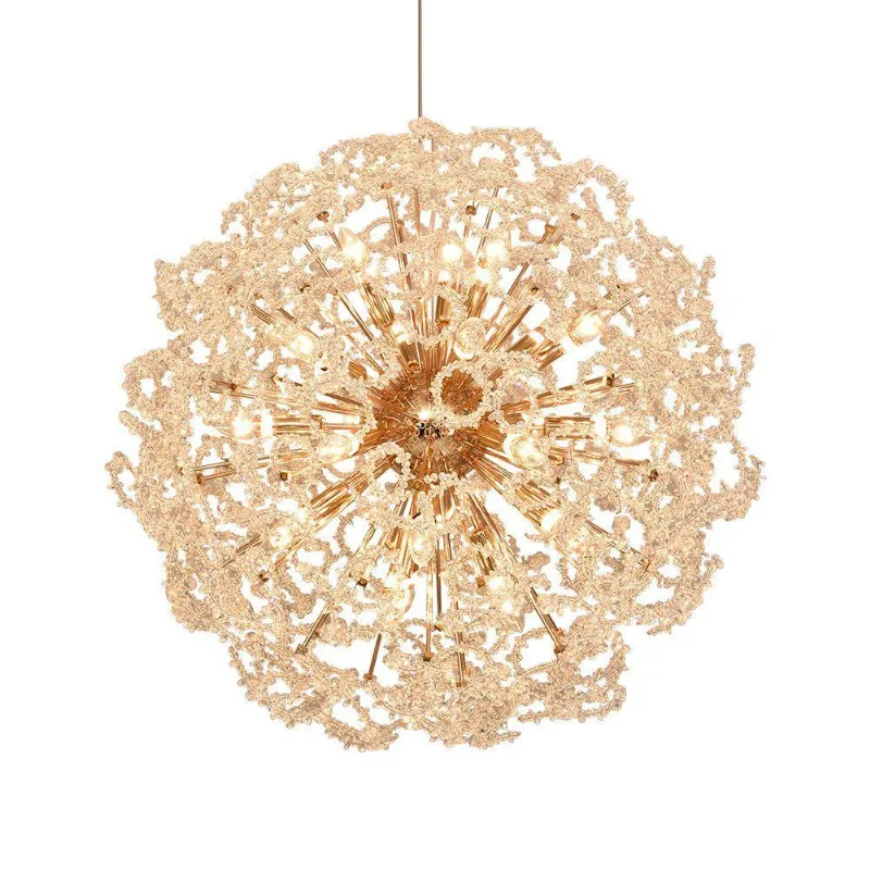 Lustre Pendente Sindora Dcd06224 60cm Dourado E14 Bivolt - SINDORA