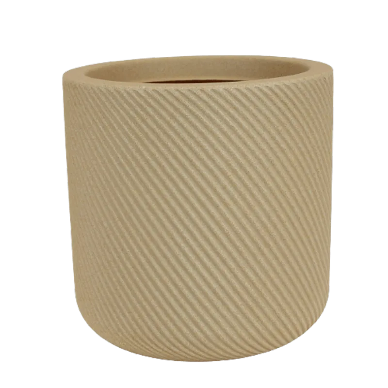 Vaso Vite Cilindro Polietileno Nº 2 VCP2 Areia Vogue
