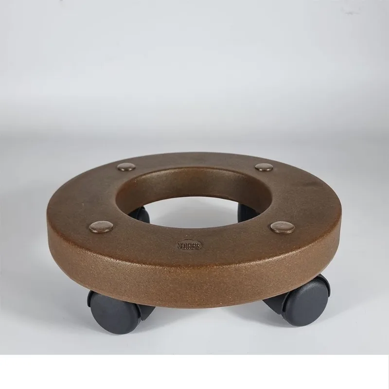 Suporte com Rodas de Nylon 25Cm Srn25-fe Ferrugem Vogue