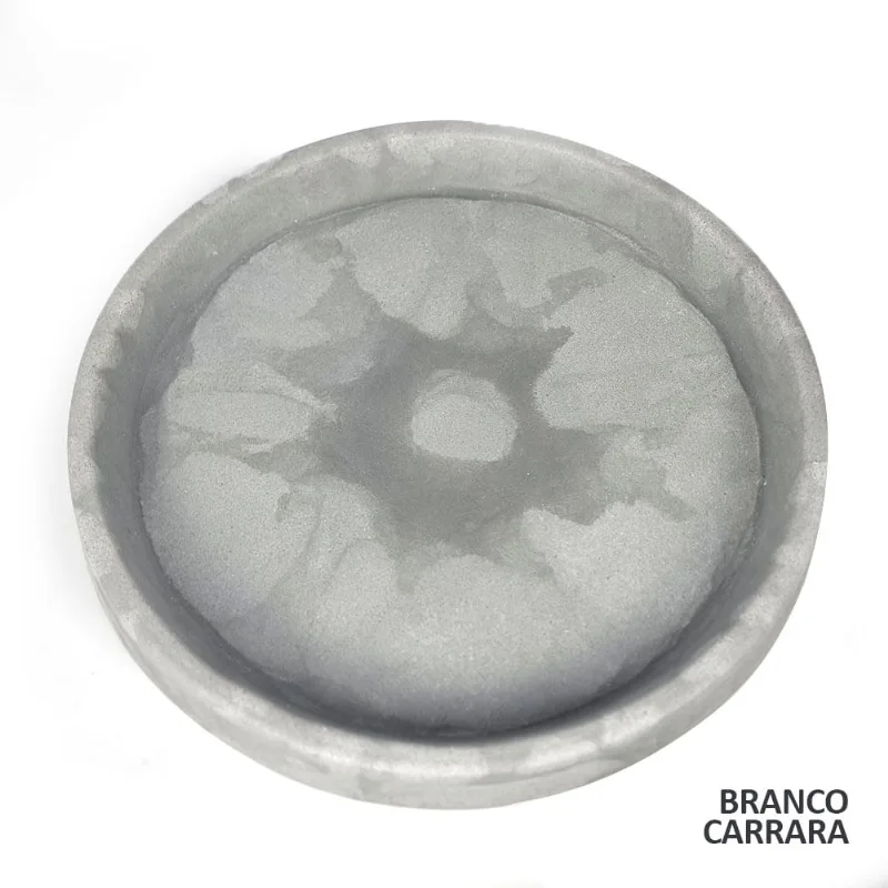 Prato Redondo Riscatto Polietileno Médio Carrara Vogue Prato Redondo Riscatto Polietileno Médio Carrara Vouga Decor