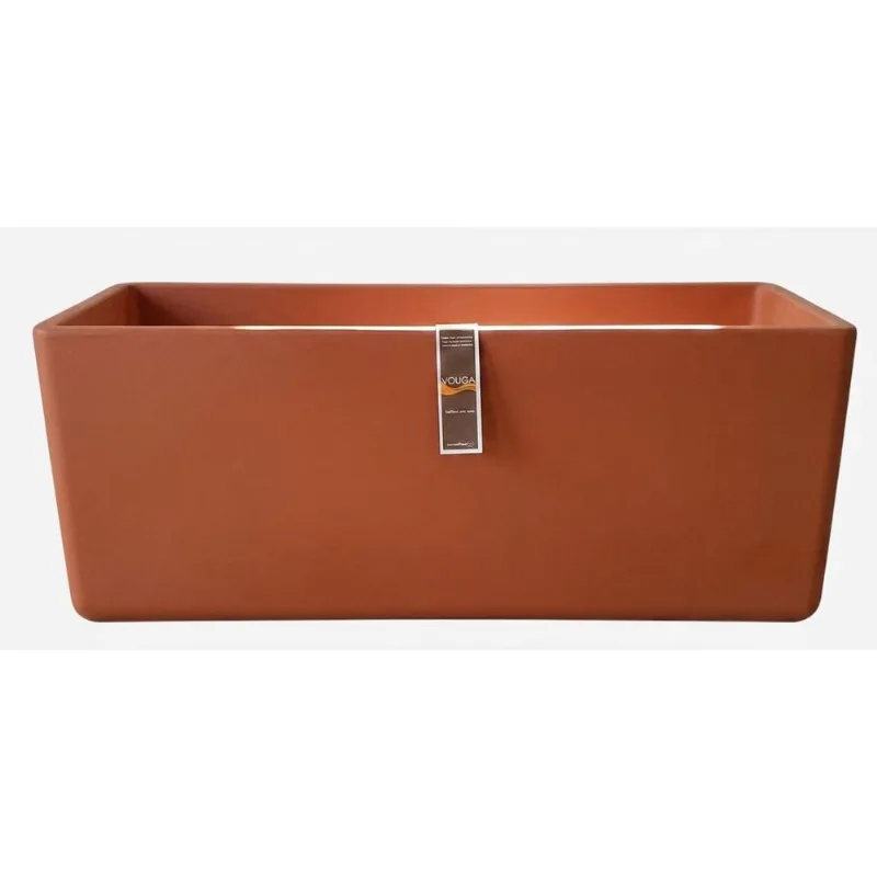 Jardineira Jateada 100x40cm N3 Fjp3 Terracota Vouga Decor
