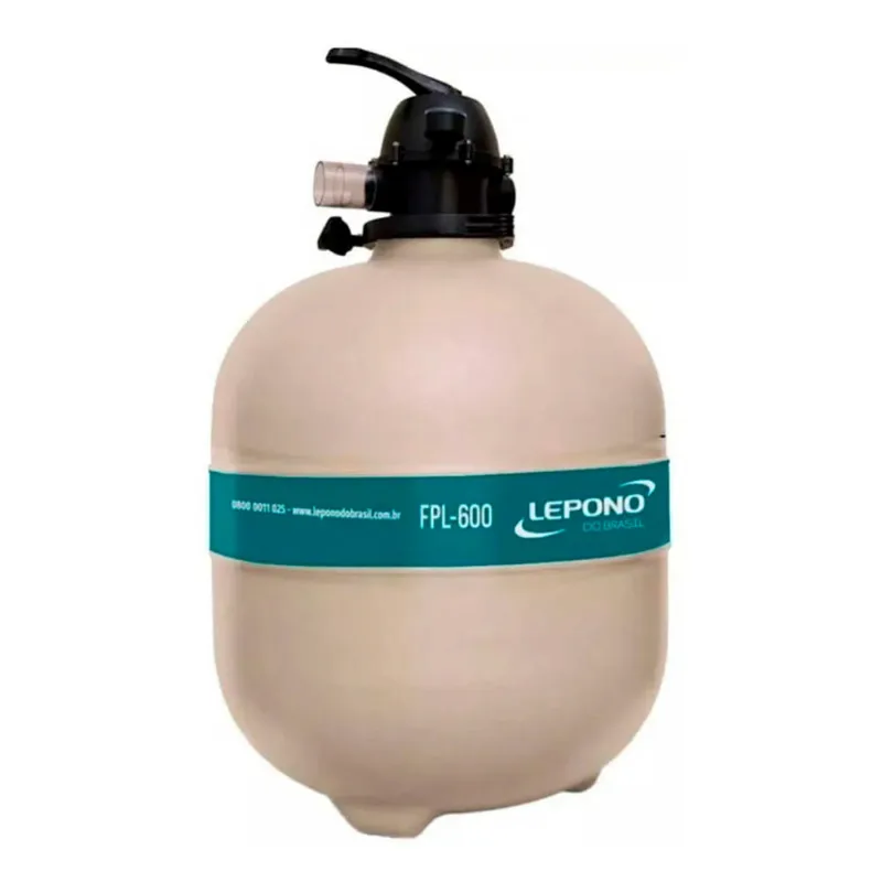 Filtro de Piscina com Válvula FPL600 50MM - Lepono