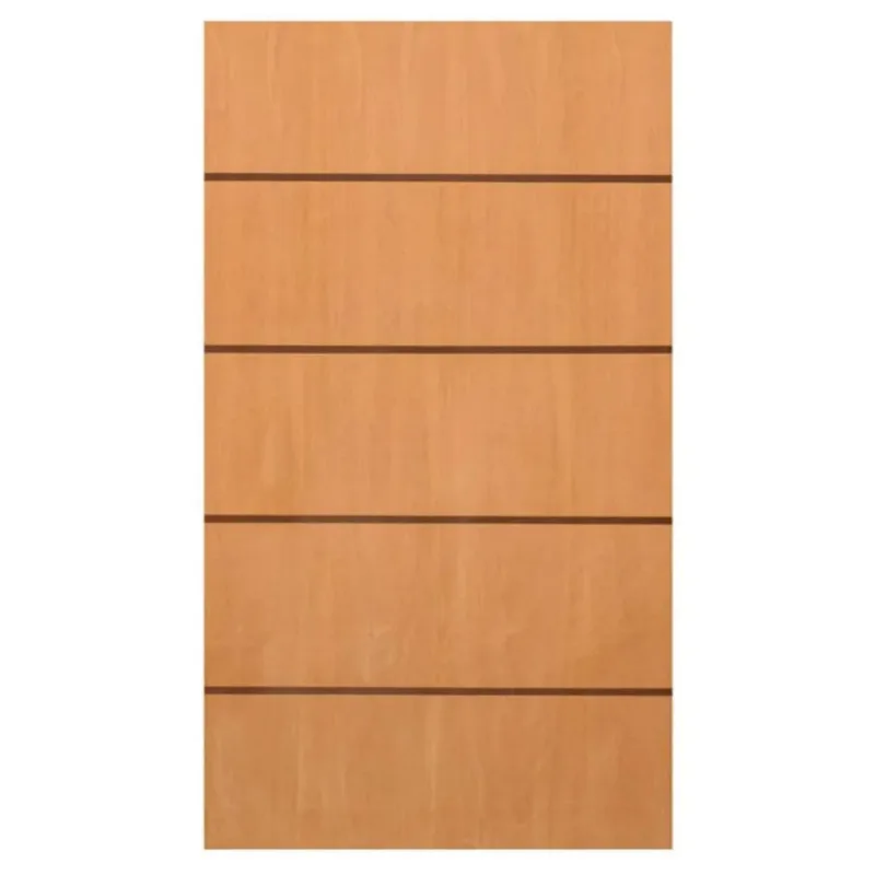 Folha de Porta Frisada Sarrafeada para Verniz VR100 Curupixá Alvorada Folha de Porta Frisada Sarrafeada para Verniz Curupixá VR100 210x80cm