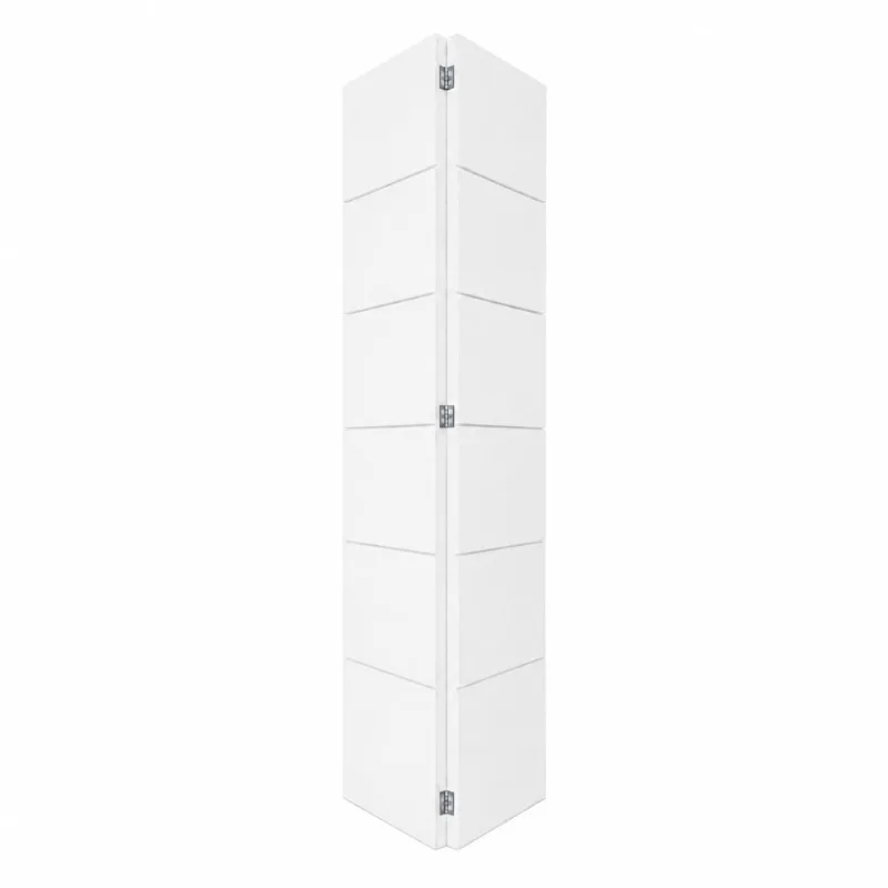 Porta Camarão Frisada Primer com Ferragens Branca 210x100cm Portabelly Porta Camarão Frisada Primer Branco com Ferragens 210x100cm