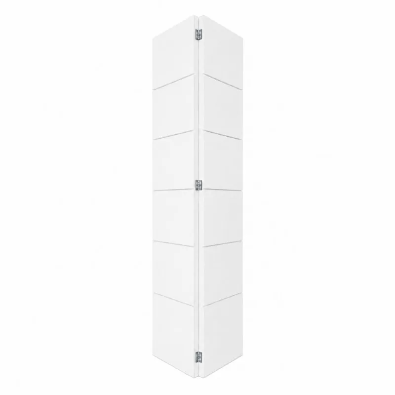 Porta Camarão Frisada Bellyplac com Ferragens Branca 210x72cm Portabelly Porta Camarão Frisada Bellyplac Branco c/ Ferragem 210x72cm