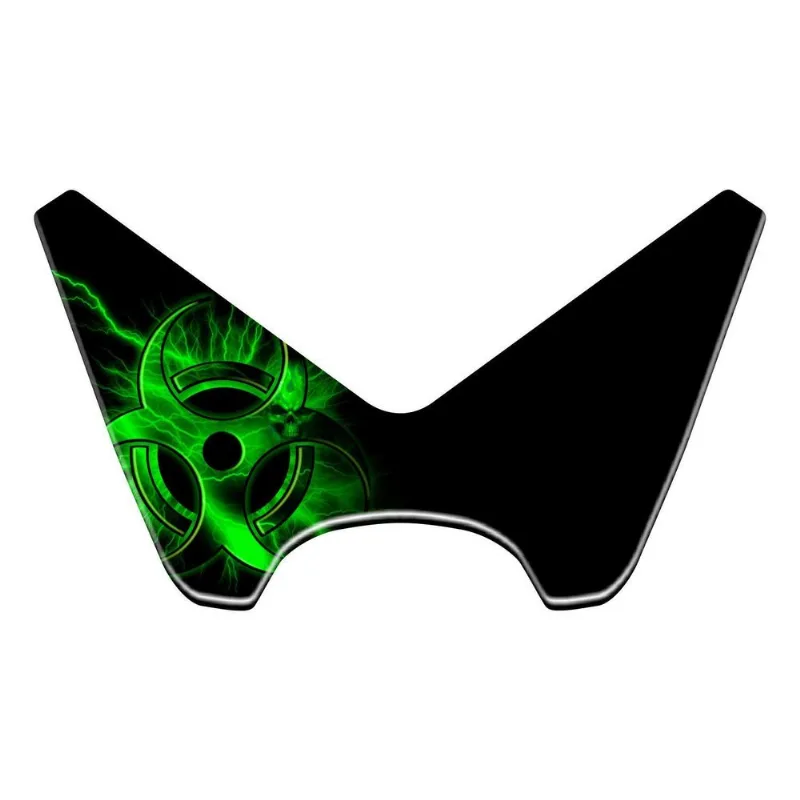 Protetor Fluido De Freio Ninja 400 Preto E Verde Resinado