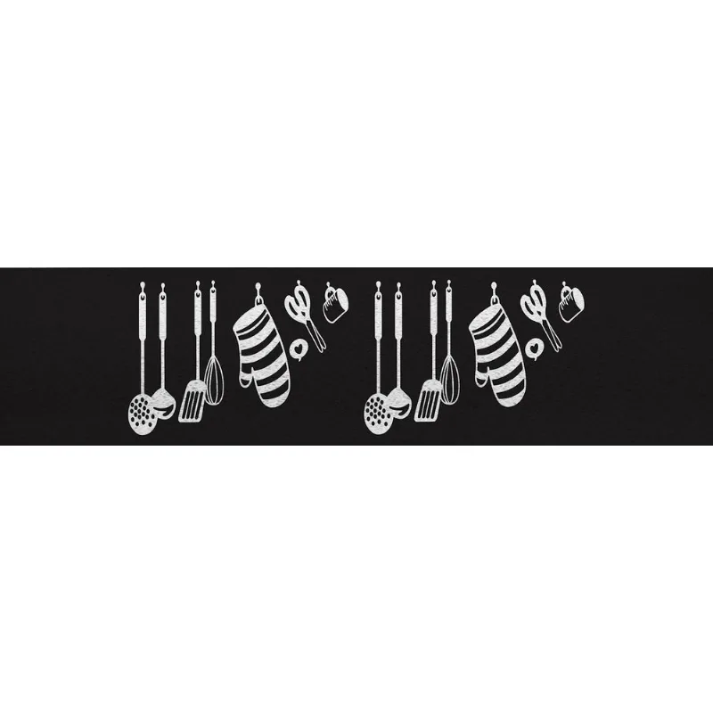 Passadeira Tapete Euro Mats Cook Vinil 5mm 120x40cm