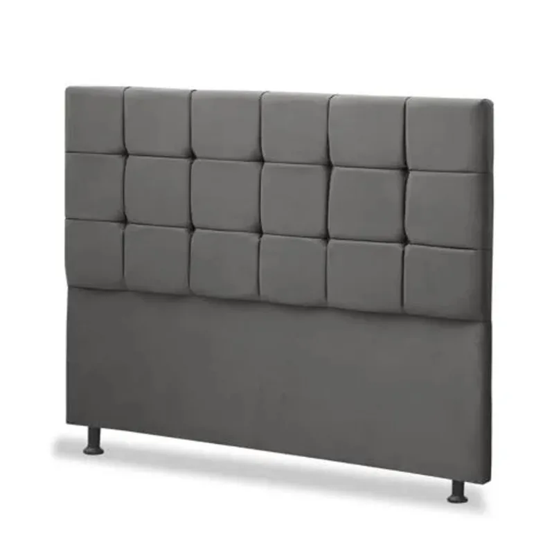 Cabeceira Box 90cm JS Móveis Sleep | Chumbo