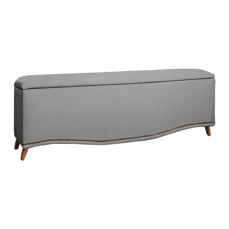 Calçadeira Sapateira Baú Holanda 140cm de Largura Linho Star Confort - Não Disponível