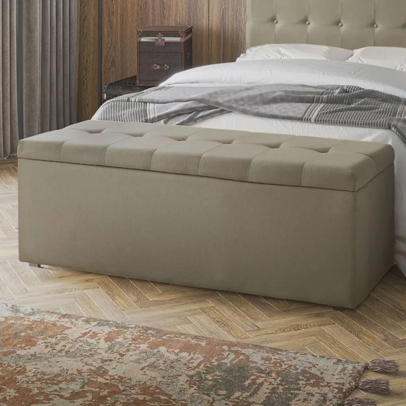 Calçadeira Baú King 195cm X 50cm Florenza - Não Disponível