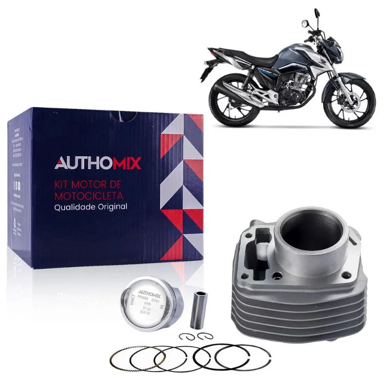 Kit Motor Cilindro Authomix KM01825 Honda CG 160 | NXR 160