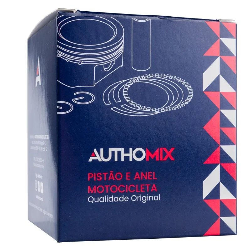 Pistão Com Anel Authomix / Lead 110 - Pa7982450