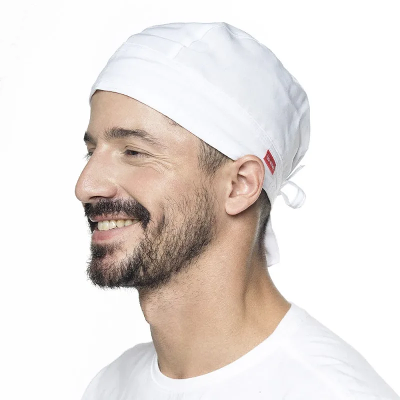 Bandana Chef de Cozinha - BRANCA - Unisex