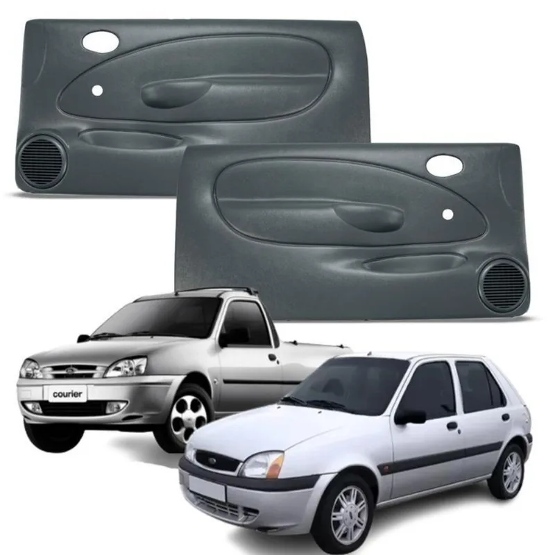 Forro Porta Dianteira Fiesta Courier 03-08 2p Manual Tela