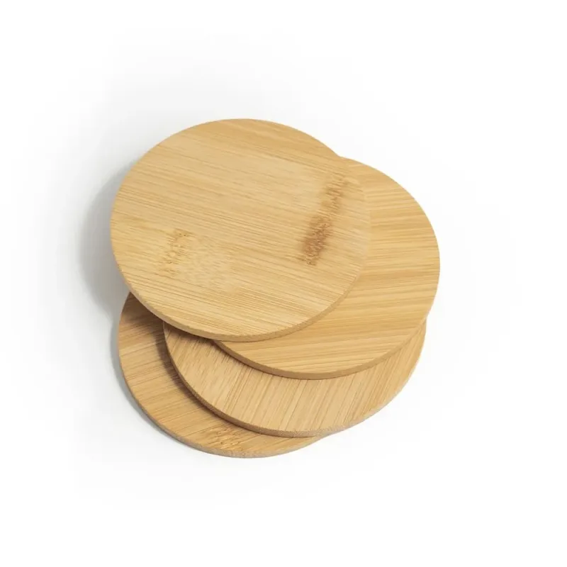 Kit 4 Porta Copos De Bambu  Mozcadanatural - Mozcada - Casa E Organização