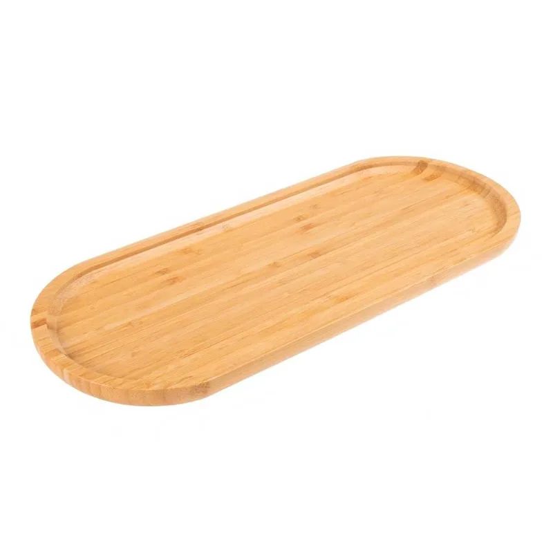 Bandeja Oval Bambu Oikos 24cm